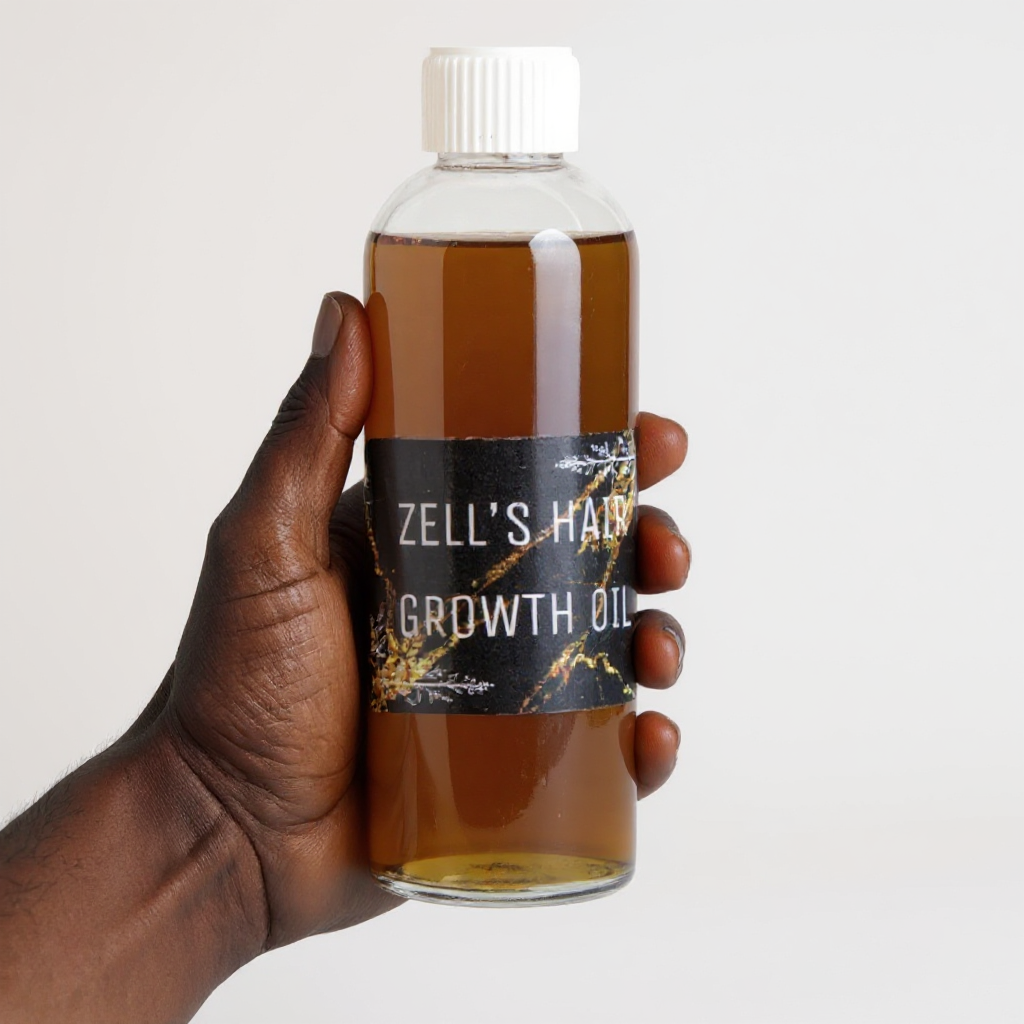 Zell’s Hair Growth Oil Large Bottle